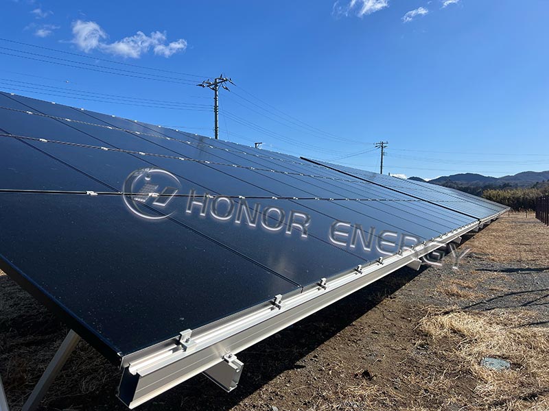 Vellykket gjennomføring av 700kW Solar Ground Mounting System Project i Sendai, Japan