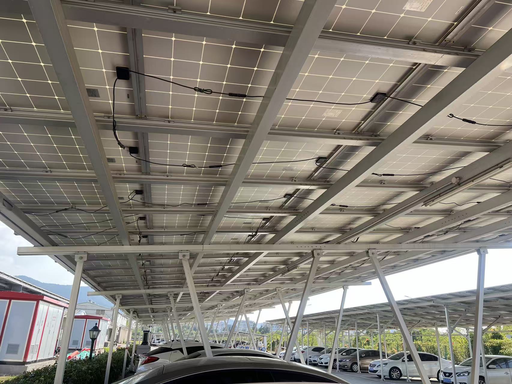 Funksjonen til vanntett carport av aluminiumslegering