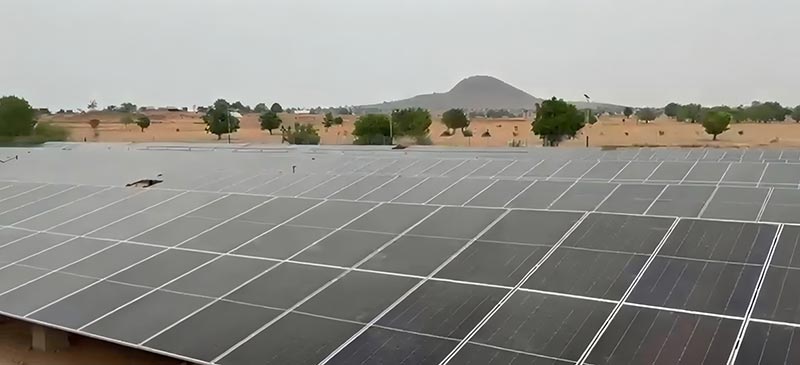 Leverer vellykket 1,6MW solcellemonteringsprosjekt i Afrika