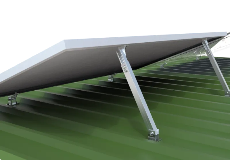 Justerbart bakre ben Solar Mount for Tak
