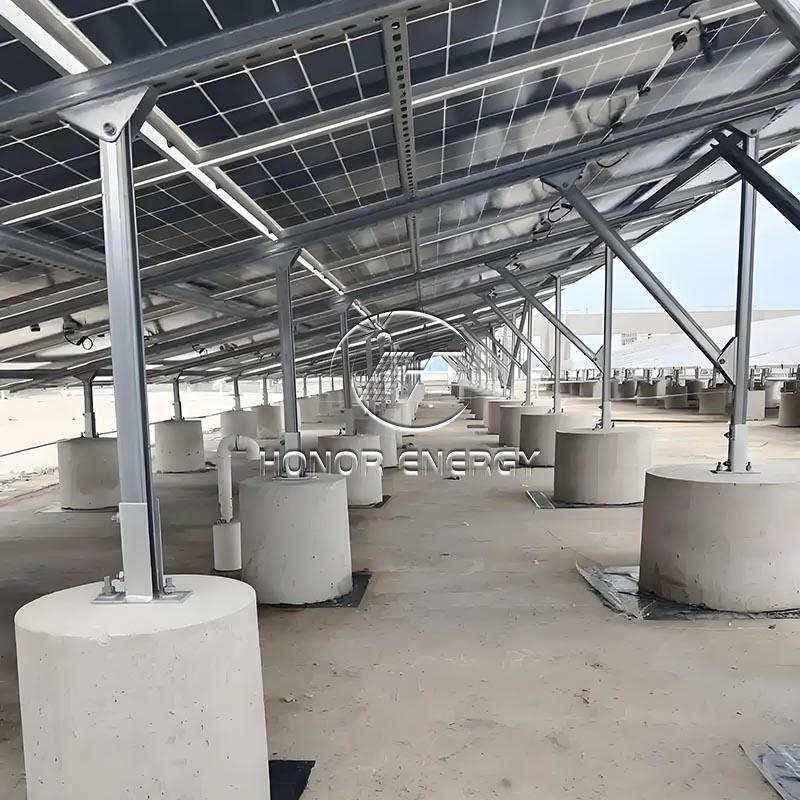 Betongstål Solar flat takfeste