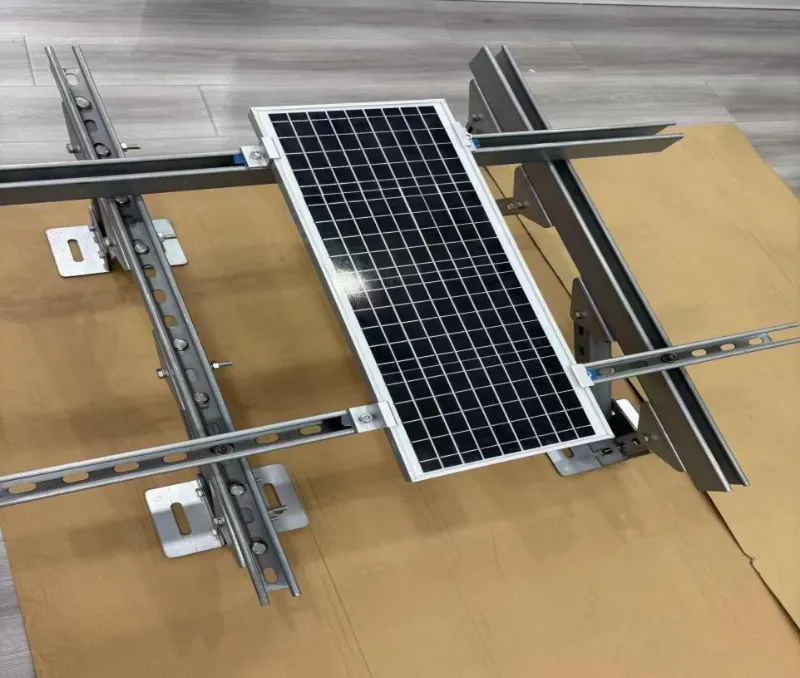 U Rail Solar Steel bakkemonteringssystem